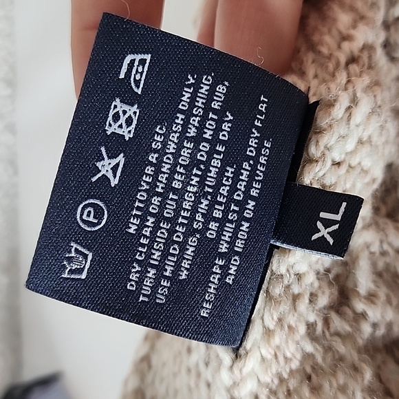 Aran Woollen Mills MADE IN IRELAND 100% merino wool vest, sz XL - Picture 7 of 10